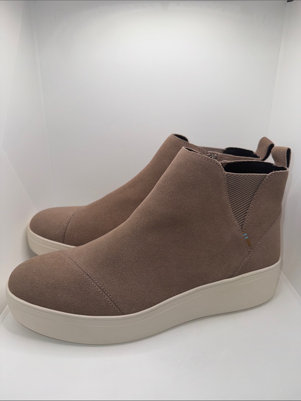 TOMS Jamie Suede Ankle Boots Sneaker Boot Women’s 10 - Picture 2 of 10